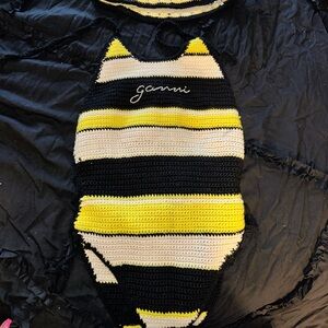 Gianni crotchet swimsuit and hat